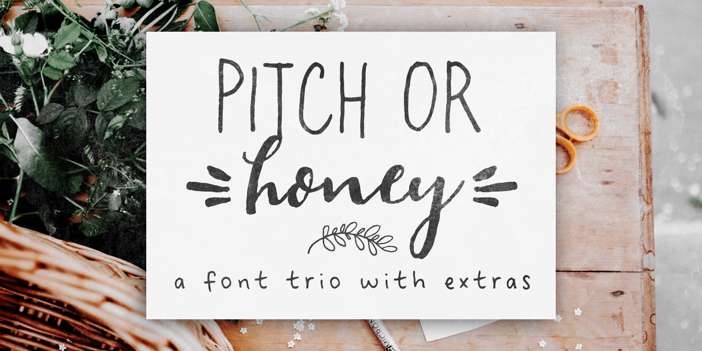 Font Pitch Or Honey